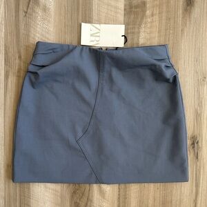 NWT Zara Blue Mini Skirt